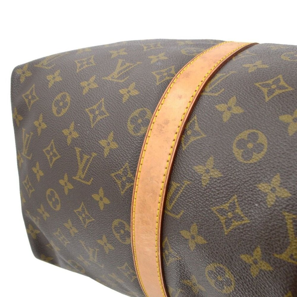 LV Louis Vuitton Travel Bag Keepall 45 Brown Monogram - Picture 12 of 15